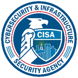 Cybersecurity and Infrastructure Security Agency (CISA) seal